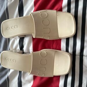 Gucci Women's Beige Mules